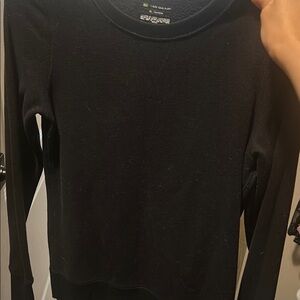 Tek Gear Black Crewneck Sweater Versatile Knit